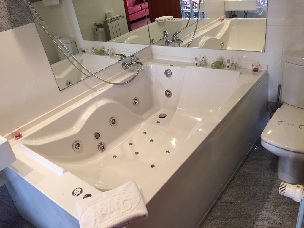 Motel Abalo Catoira 客房 照片